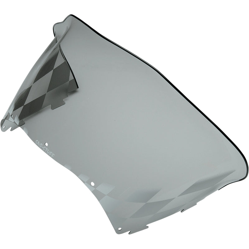 SNO STUFF 479-174-65 479-174-65 Snowmobile Windshield Windshield - Smoke/White Checkers - Arctic Cat