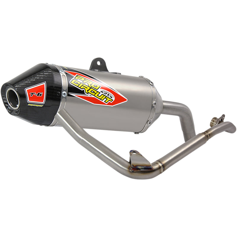 Pro Circuit T-6 Single Canister Exhaust System - 0111412G Honda Grom 125 2014-2015
