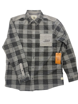 Tab Performance Flannel by Branded Bills - Medium FLANNEL-LONGSLEEVE-SHIRT-M