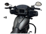 Tab Performance Indian Folsom Prison Series Handlebars Black Black, Plus 4 - FOLSOM-BARS-INDIAN-BLACK-PLUS-4 For Indian 2018-2024