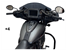 Tab Performance Indian Folsom Prison Series Handlebars Black Black, Plus 8 - FOLSOM-BARS-INDIAN-BLACK-PLUS-8 For Indian 2018-2024