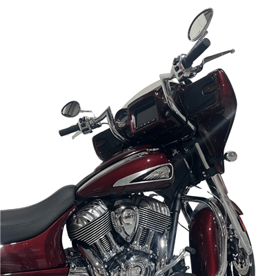 Tab Performance Indian Folsom Prison Series Handlebars | - Chrome, Plus 8 FOLSOM-BARS-INDIAN-CHROME-CHROME-PLUS-8