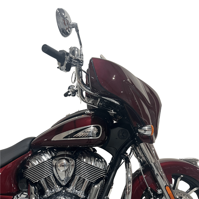 Tab Performance Indian Folsom Prison Series Handlebars Chrome, Plus 8 - 215-1080 For Indian 2018-2024