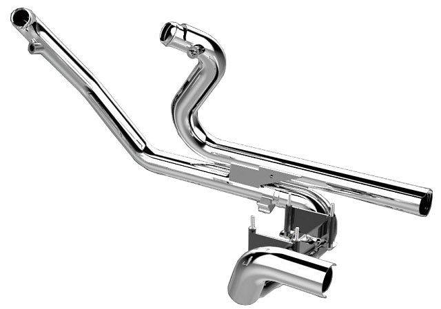 Tab Performance 2-into-2 Touring Exhaust Headers | 1993-2008 - Chrome H-D-TOURING-93-08-HEAD-PIPES-CHROME