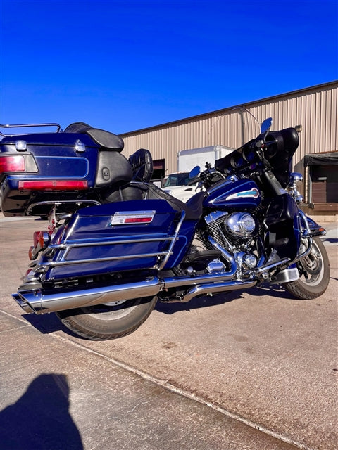 Tab Performance 2-into-2 Touring Exhaust Headers | 1993-2008 - Black H-D-TOURING-93-08-HEAD-PIPES-BLACK