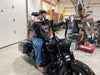 VILLAIN Road King Handle Bars Black & Chrome