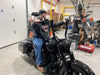 VILLAIN Road King Handle Bars Black & Chrome