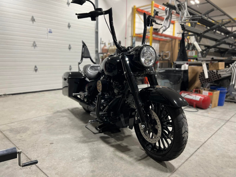 VILLAIN Road King Handle Bars Black & Chrome