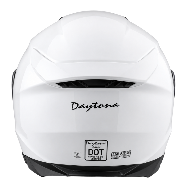 D.O.T. & ECE Daytona Legacy- Hi-Gloss White