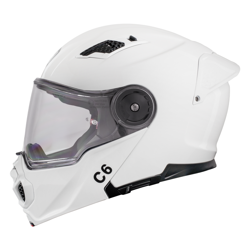 D.O.T. & ECE Daytona C6- Hi-Gloss White