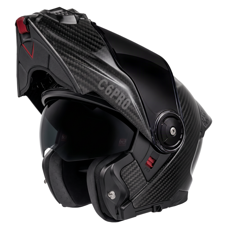 D.O.T. & ECE Daytona C6 PRO- Grey Carbon Fiber