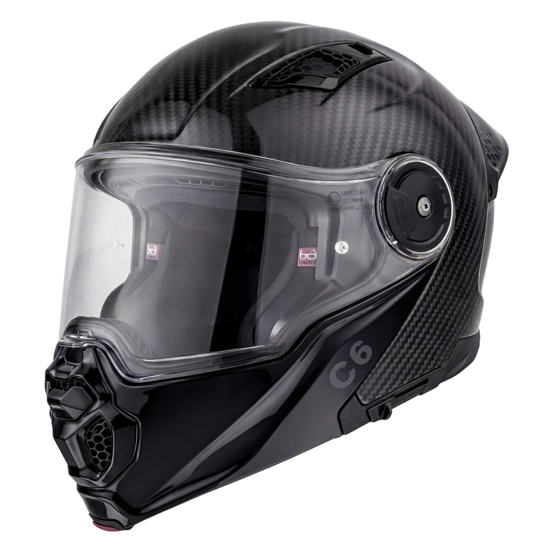 D.O.T. Daytona C6- Grey Carbon Fiber S