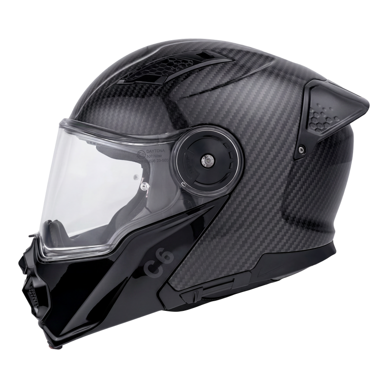 D.O.T. Daytona C6- Grey Carbon Fiber S