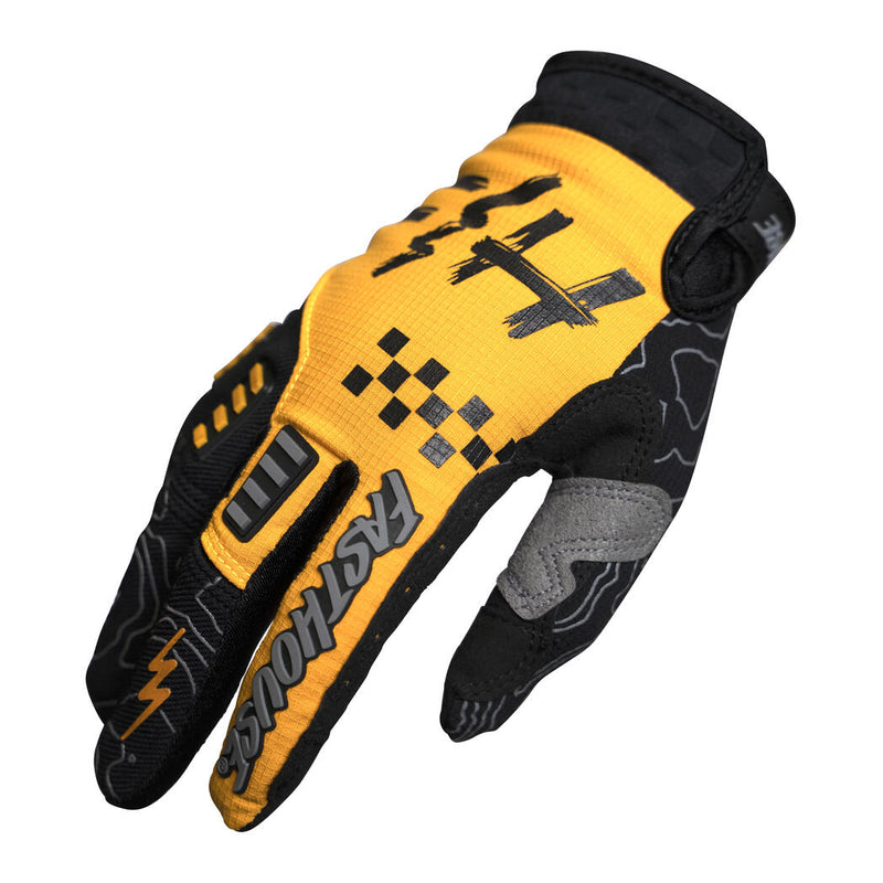 Fasthouse Off-road Glove 3501-2083-04 4040-2008 - Amber/black - S