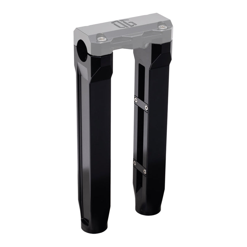 Black OG 10.5 inch Straight Riser Legs