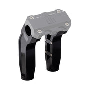 Black OG 6.5 inch Pull Back Riser Legs