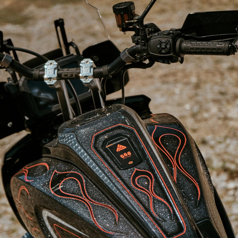 OG 9.5" Pan America Pull Back Risers