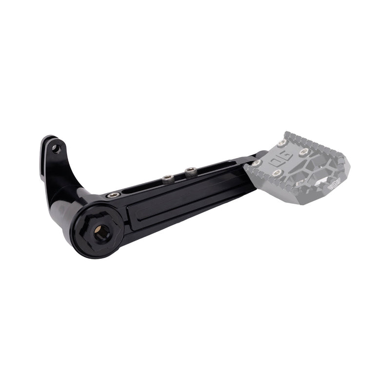Black Adjustable Brake Arm for Harley-Davidson Touring Models