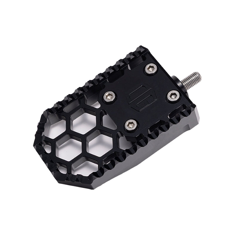 Black Harley Davidson and Indian Touring Bagger Brake Pedal Gripper kit for Adjustable Brake Arm