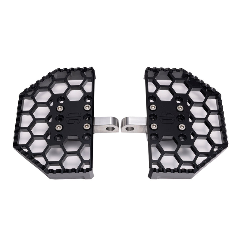 Original Garage Moto Black Mini Floorboards for Harley-Davidson