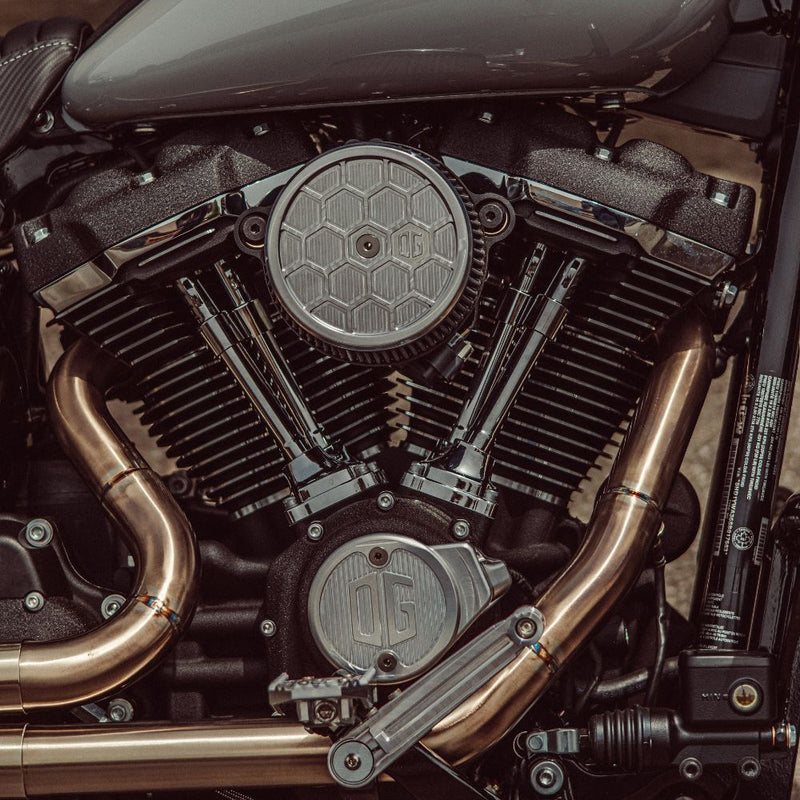 OG Round Air Cleaner Cover - HoneyComp