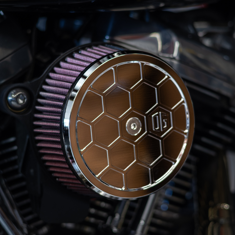 OG Round Air Cleaner Cover - HoneyComp
