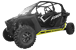 Tab Performance Polaris Pro XP RZR Rock Sliders Red, 4 Seater - POLARIS-PROXP-RZR-ROCK-SLIDERS-RED-4-SEATER Polaris RZR 2020-2024