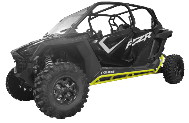 Tab Performance Polaris Pro XP RZR Rock Sliders Red, 2 Seater - POLARIS-PROXP-RZR-ROCK-SLIDERS-RED-2-SEATER Polaris RZR 2020-2024