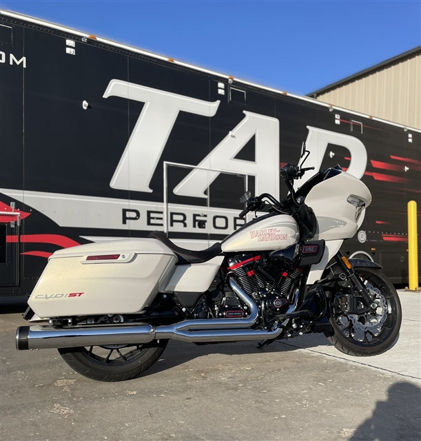 Tab Performance Redline Performance 2-1 Full System HD Chrome, - REDLINE-PERFORMANCE-2-1-CHROME-STANDARD-LENGTH For Harley Touring 2017-2026