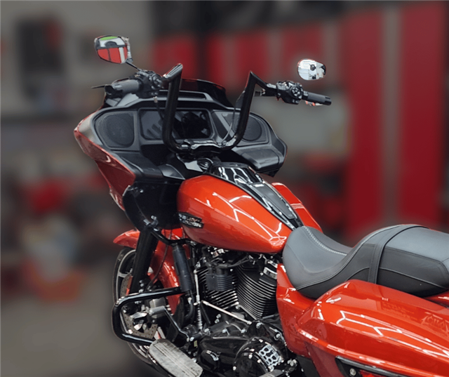 Tab Performance Folsom Prison Handlebars '24 & Up Road Glide Black, 11" - RG-FOLSOM-BARS-24-BLACK-11 For Harley Road Glide 2023-2026