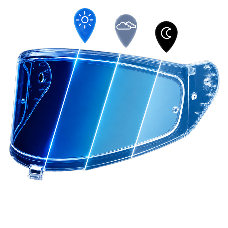 Rogue Shield Outer- Photochromic Blue