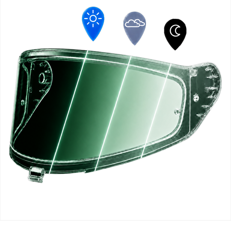 Rogue Shield Outer- Photochromic Green