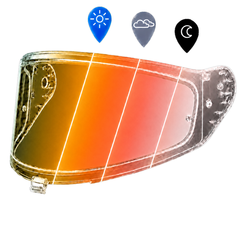 Rogue Shield Outer- Photochromic Red