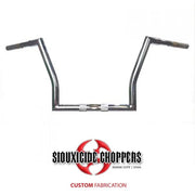 Road King Handle Bars Black & Chrome