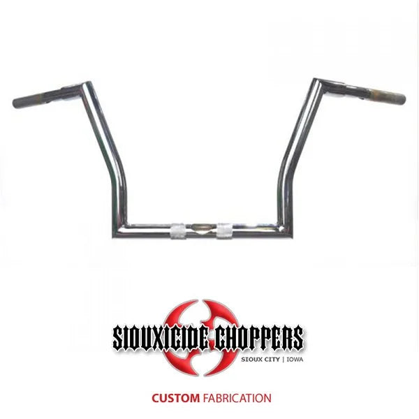 Road King Handle Bars Black & Chrome