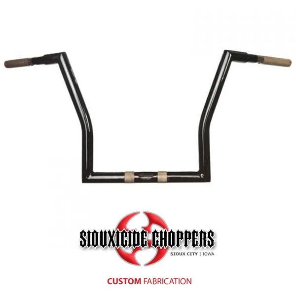 Siouxicide Choppers Road King Handlebars 1 1/2 In, 16 In, Chrome For Harley Road King 2014-2025