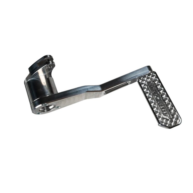 SBC Performance Bagger Brake Arm + Pad — Aluminum/Raw / Black