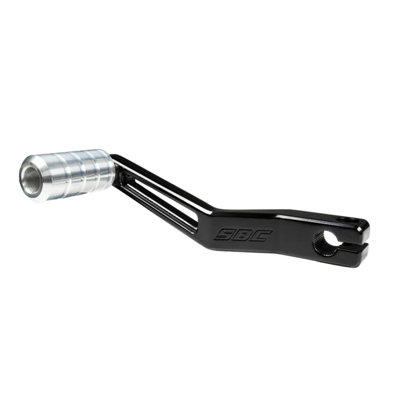 SBC Performance Bagger Short Shift Arm + Mid-Shift Peg — Black / Aluminum/Raw