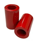 SBC Performance End Caps (Set of 2) — Billet Aluminum / CVO ST Red - Powder Coated