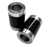 SBC Performance End Caps (Set of 2) — Carbon Fiber - Weaved / Aluminum/Raw