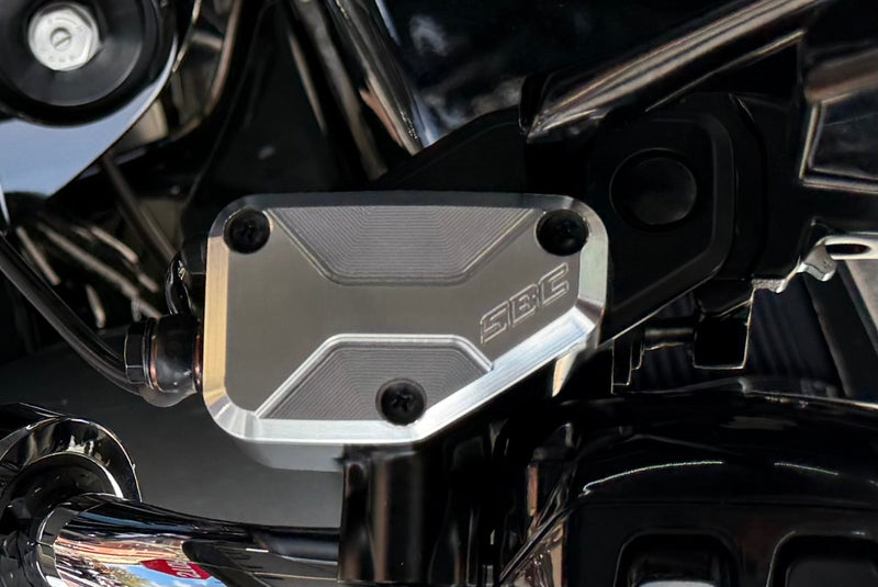 SBC Performance Harley-Davidson Front Brake Master Cylinder Cover — Chrome