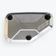 SBC Performance Harley-Davidson Front Brake Master Cylinder Cover — Aluminum/Raw