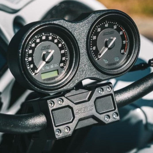 SBC Performance Harley-Davidson Gauge Pods 2000 - 2013 Road Glides — Black