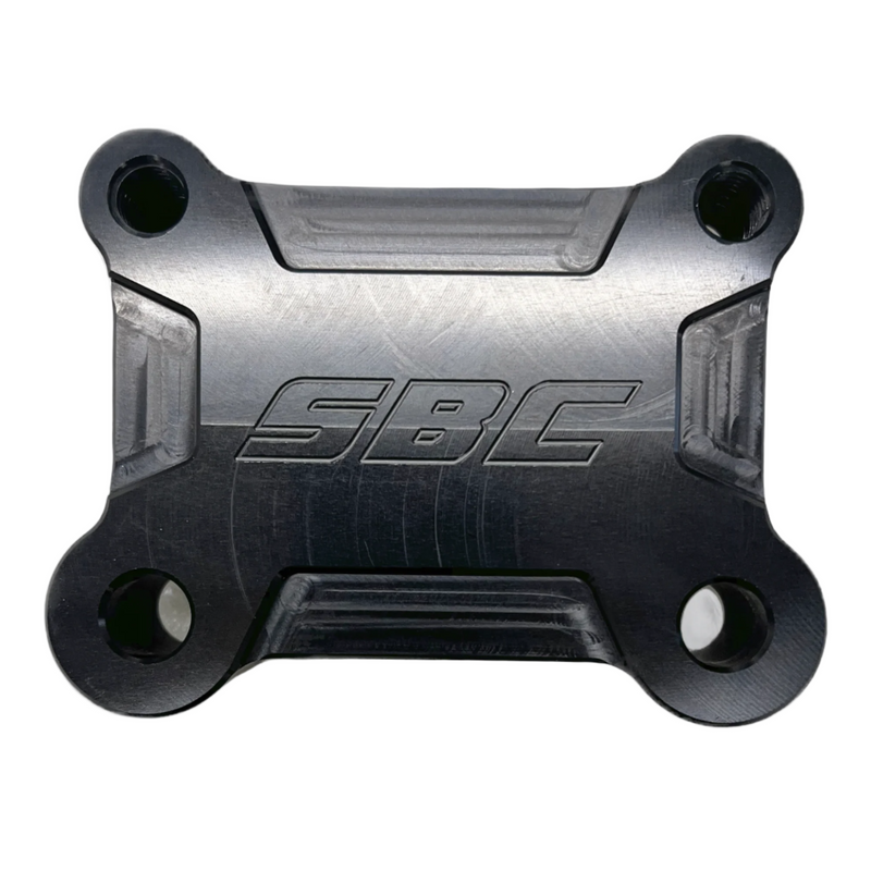 SBC Performance Harley-Davidson Pull Back Plate - 2023 & Earlier Street Glides — Black