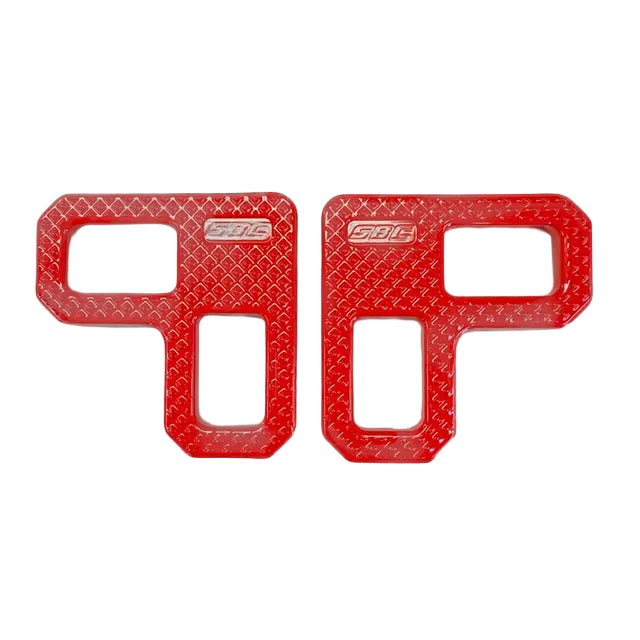 SBC Performance Highway Boards — CVO ST Red - Powder Coated