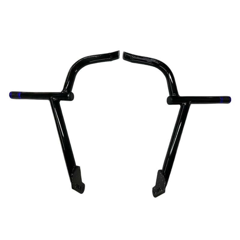 SBC Performance Indian Bro Bar - 2020 - 2026 Challengers | Crash Bar — Black / Billet Aluminum / Black