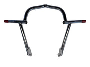 SBC Performance Indian Bro Bar - 2020 - 2026 Challengers | Crash Bar — Chrome / Billet Aluminum / Red