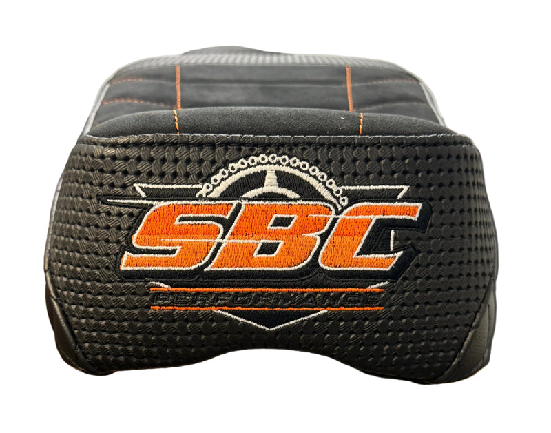 SBC Performance LePera TailWhip Seat - Harley Baggers — 2009 - 2023 Touring / Standard / Orange