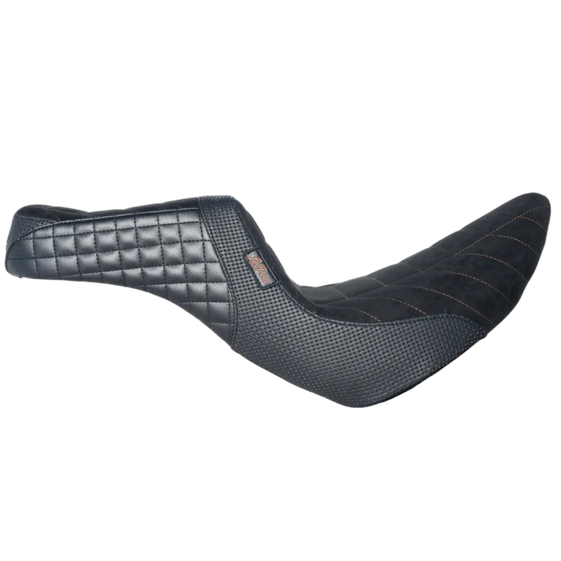 SBC Performance LePera TailWhip Seat - M8 Softails — Standard / Black