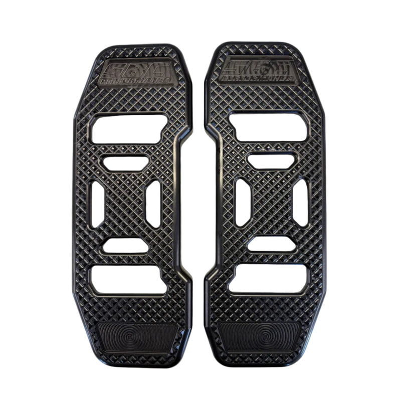 SBC Performance Pro Series Floorboards for Harley Baggers — Black